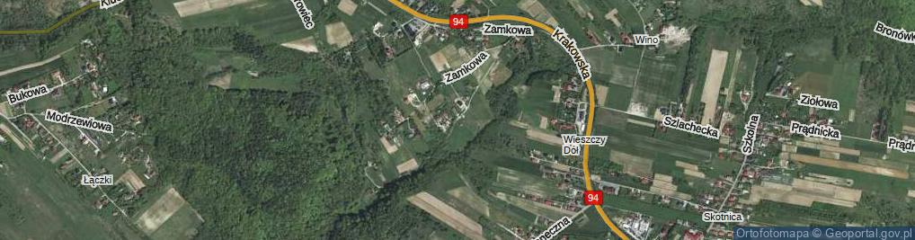 Zdjęcie satelitarne Basztowa ul.